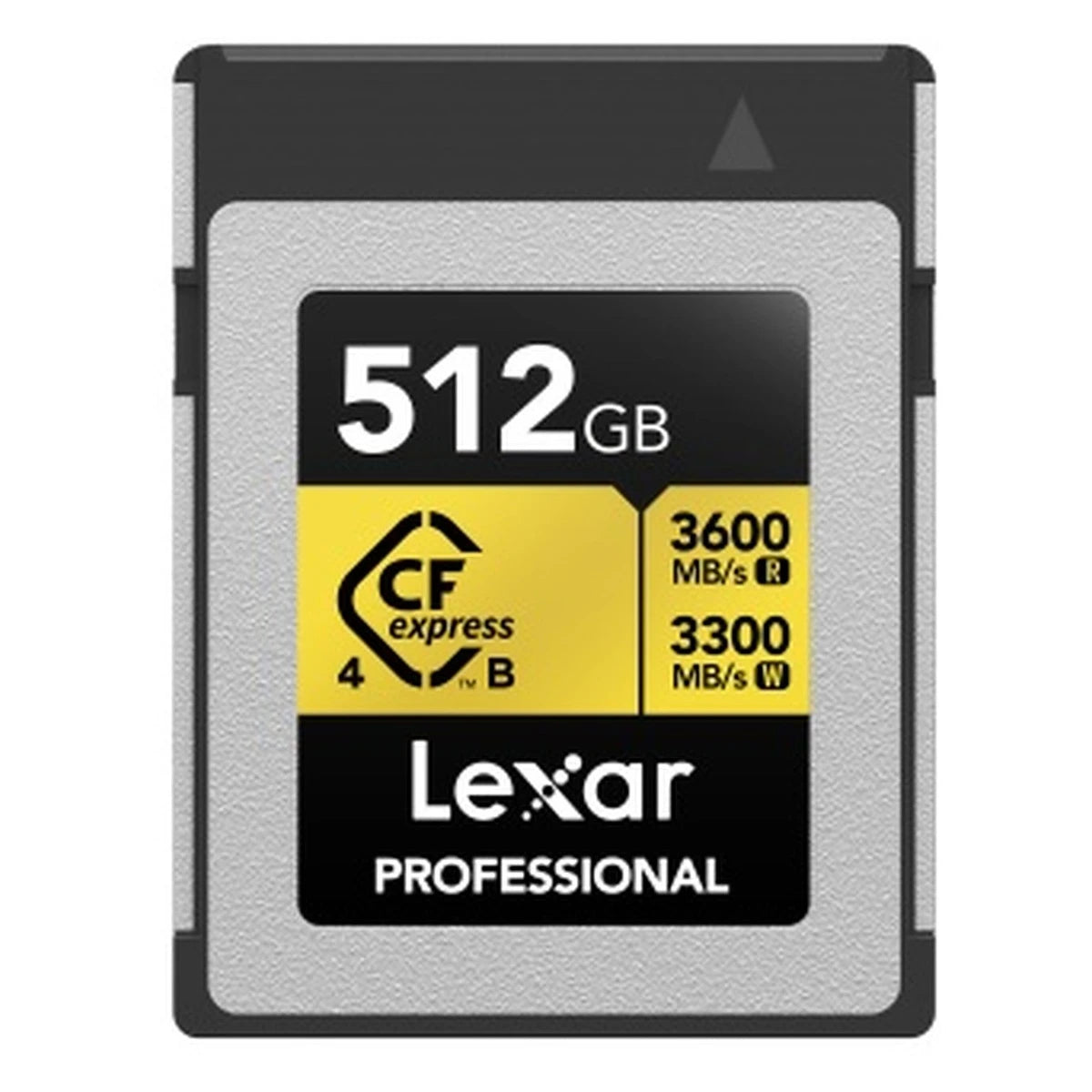 Lexar Professional GOLD CFexpress™ 4.0 Type B Card (up to 3600MB/s read, 3300MB/s write  3000MB/s sustained write)