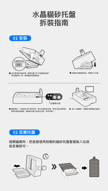PETKIT PUROBOT CRYSTAL DUO AI Smart Camera Dual-Wing Automatic Open-Top Cat Litter Box P9905 Genuine Hong Kong Licensed Product | Local 1-Year Warranty PETKIT - PUROBOT CRYSTAL DUO AI智能鏡頭全自動雙翼貓廁所 P9905｜貓廁所｜智能貓廁所｜貓砂盆｜開放式砂盤｜智能貓砂盤 香港原裝行貨 本地1年保養-Aquafilo