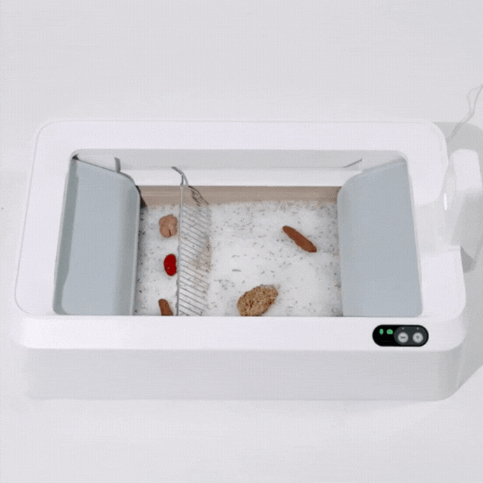 PETKIT PUROBOT CRYSTAL DUO AI Smart Camera Dual-Wing Automatic Open-Top Cat Litter Box P9905 Genuine Hong Kong Licensed Product | Local 1-Year Warranty PETKIT - PUROBOT CRYSTAL DUO AI智能鏡頭全自動雙翼貓廁所 P9905｜貓廁所｜智能貓廁所｜貓砂盆｜開放式砂盤｜智能貓砂盤 香港原裝行貨 本地1年保養-Aquafilo